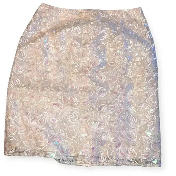 Vintage y2k ethereal rise sequin skirt - Picture 1 of 4